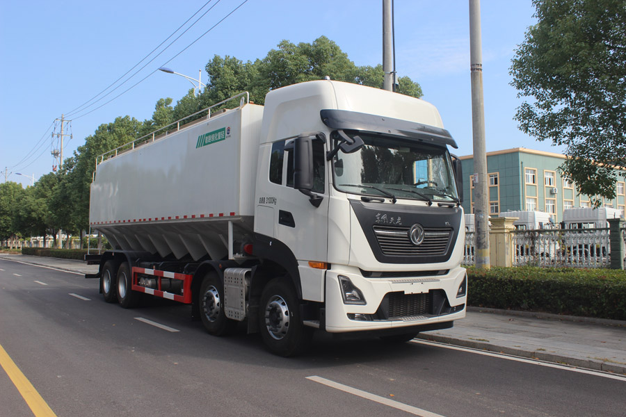 潤知星牌SCS5313ZSLDFH6型散裝飼料運(yùn)輸車